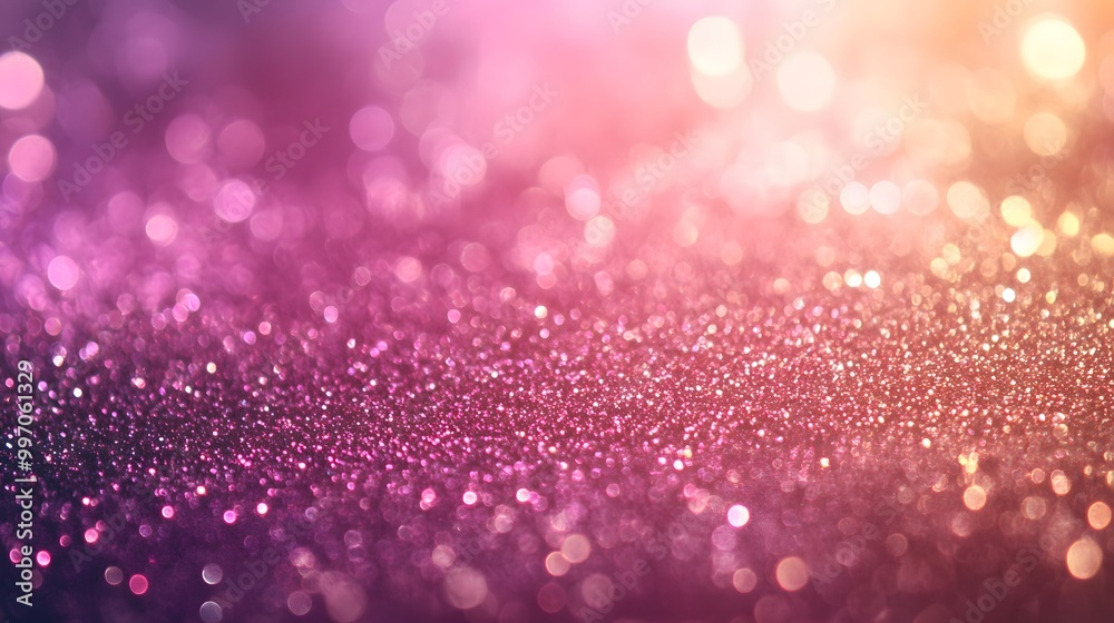 Abstract glittery background with pink and gold colors, shiny and blurred Abstract glittery background with pink and gold colors, shiny and blurred