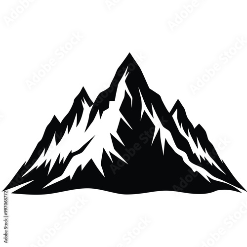 mountains vector illustration