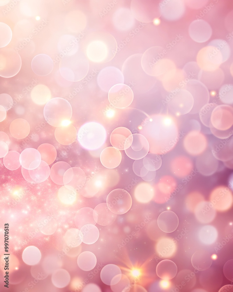 light Pink Bokeh Background with Light Effects light Pink Bokeh Background with Light Effects