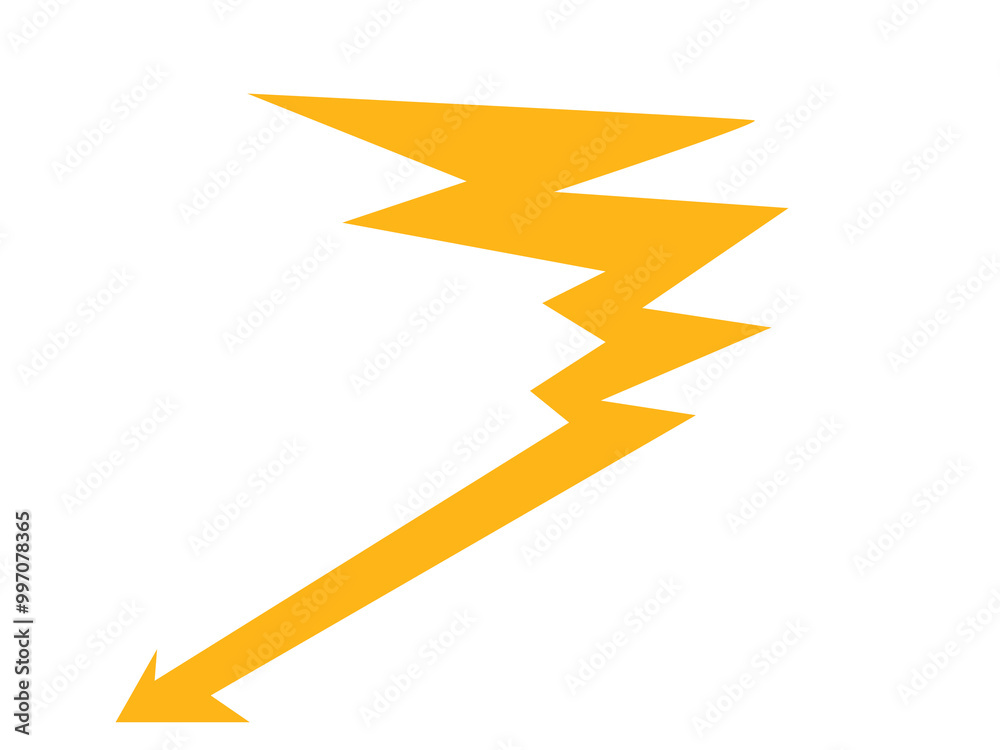 Shiny yellow lightning and thunder elements with many variations for your needs to use in natural themed designs or other themes Shiny yellow lightning and thunder elements with many variations for your needs to use in natural themed designs or other themes