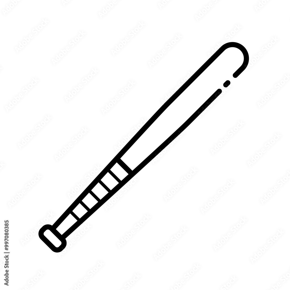 baseball bat - vector icon baseball bat - vector icon