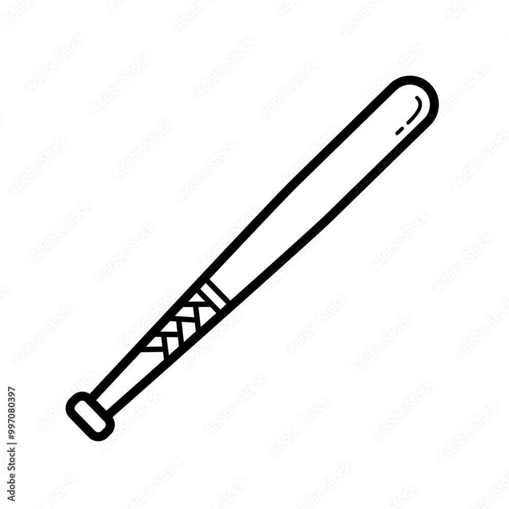 baseball bat - vector icon baseball bat - vector icon