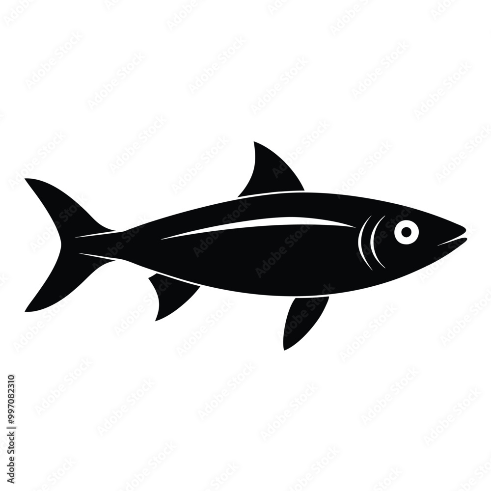 sardine silhouette vecto illustration sardine silhouette vecto illustration