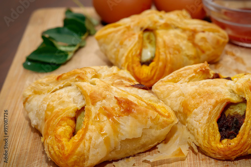 Kerala Style Tasty Egg Puffs photo