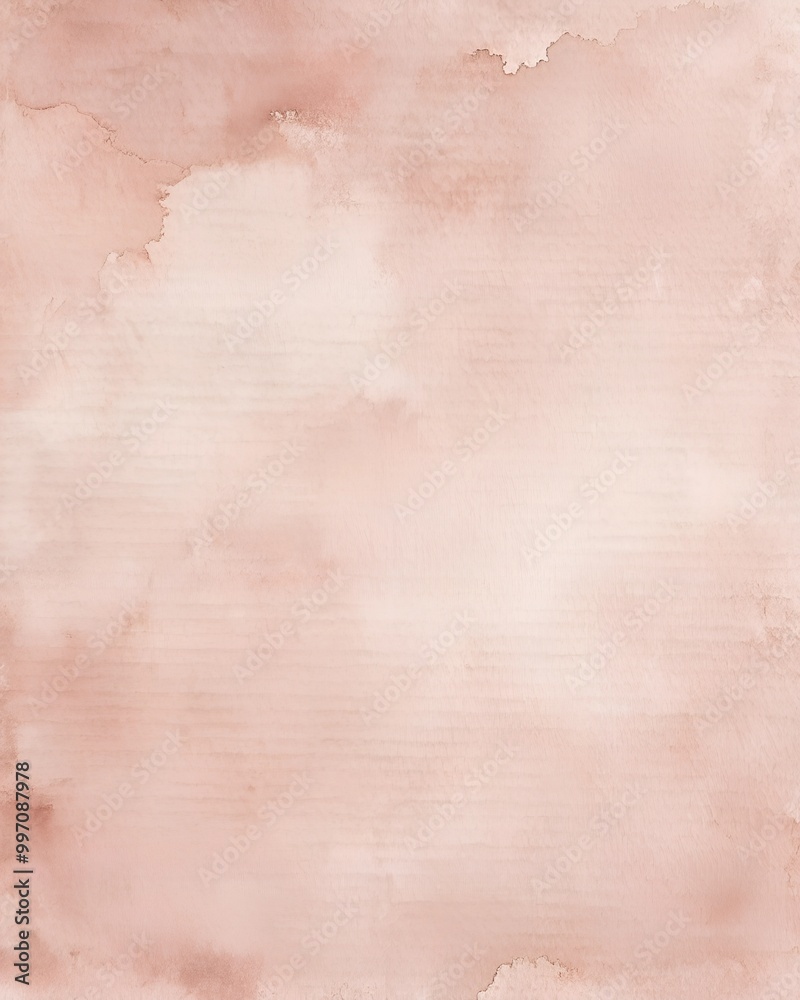 Obraz premium Soft Blush Pink Watercolor Background