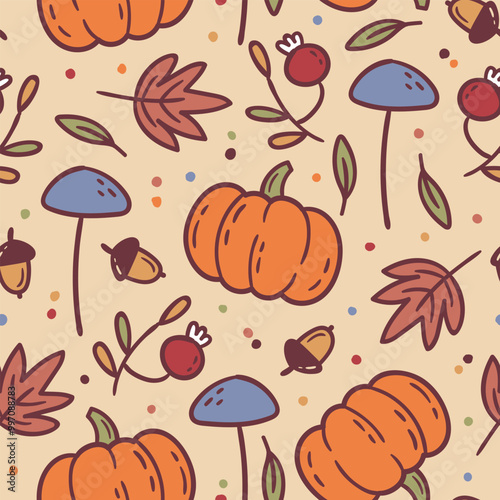 Autumn Pattern Fall Background