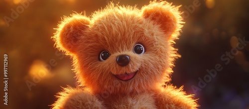 image of a beautiful teddy bear