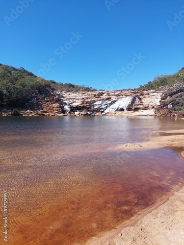 Poço da Cachoeira do Telesforo em Conselheiro da Mata, Diamantina MG photo