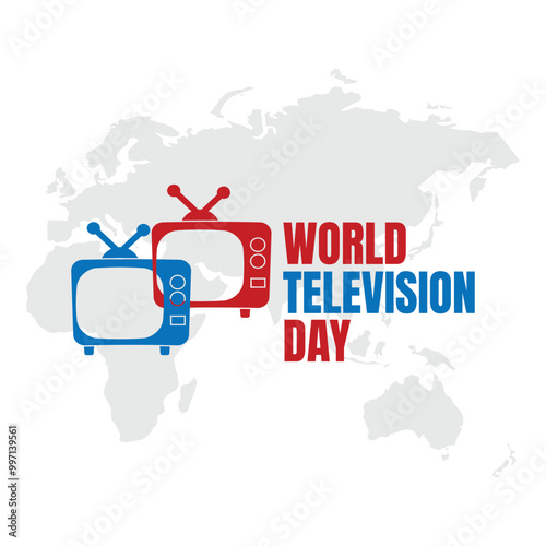 world television day design template celebrate