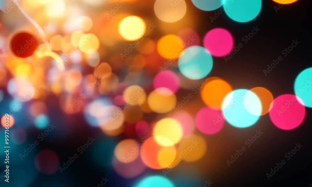 Abstract Colorful Bokeh Background Abstract Colorful Bokeh Background