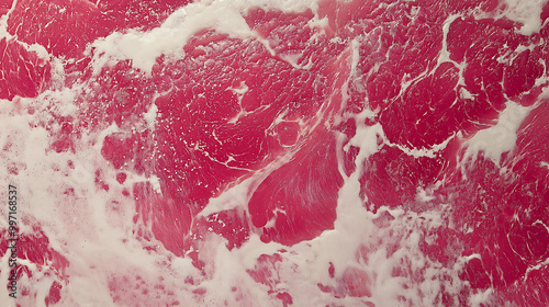 Raw beef meat structure pattern background, wallpaper