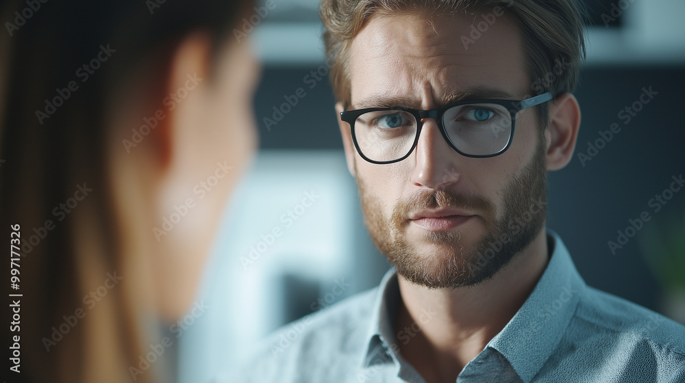 a close-up of a business consultant offering advice in a modern workspace a close-up of a business consultant offering advice in a modern workspace