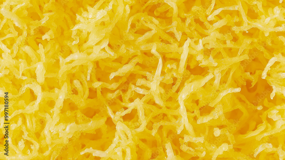 a close-up, top-down view of lemon zest spread across the entire frame, filling the image with its vibrant yellow color and finely grated texture a close-up, top-down view of lemon zest spread across the entire frame, filling the image with its vibrant yellow color and finely grated texture