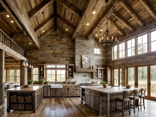 Farmhouse and Rustic Interior Design Apartment House Home