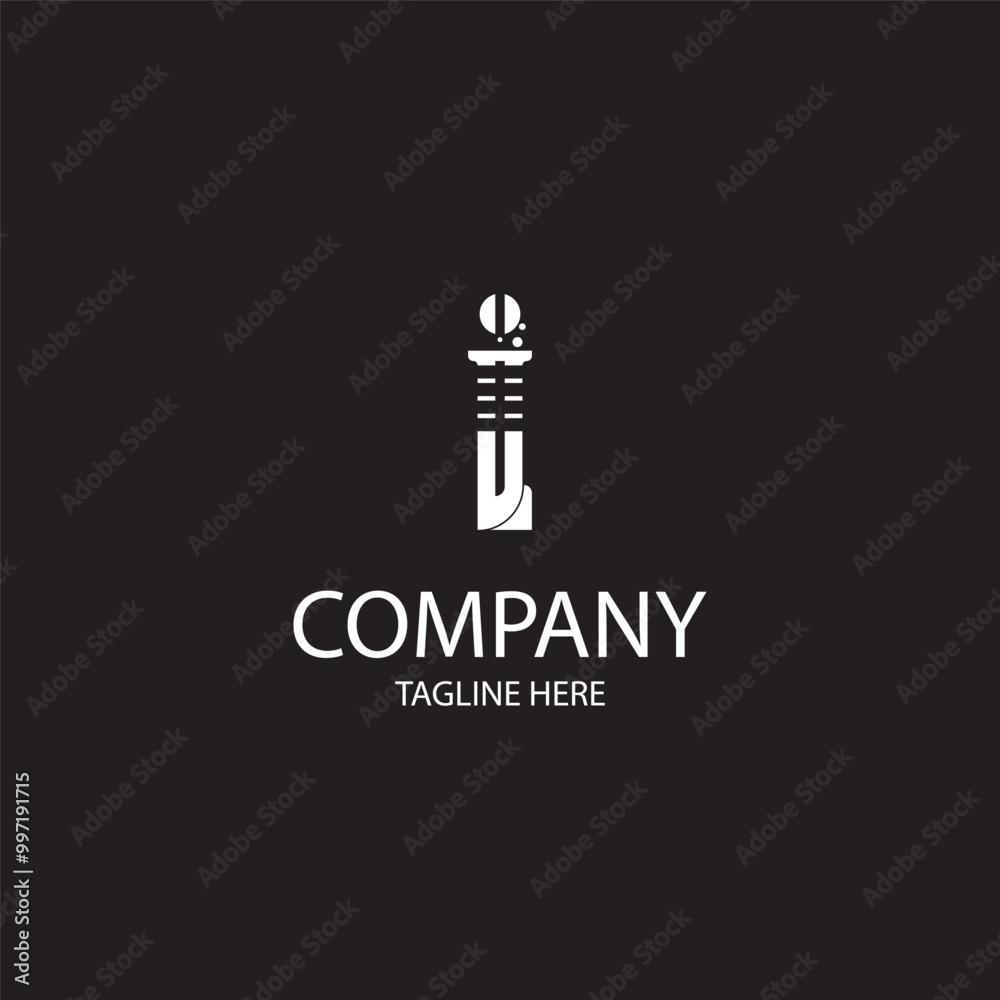 letter i logo template is unique and simple letter i logo template is unique and simple