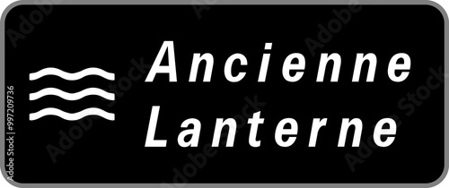 Panneau Ancienne Lanterne