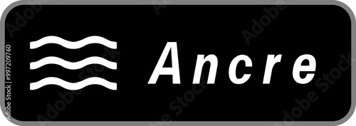 Panneau Ancre