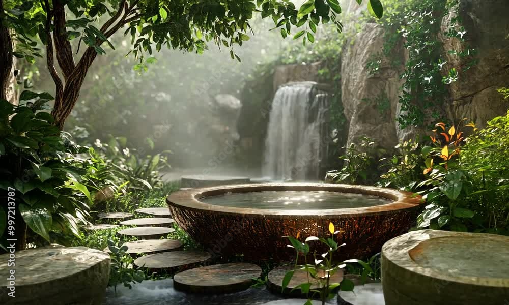 Tranquil Garden Oasis Tranquil Garden Oasis