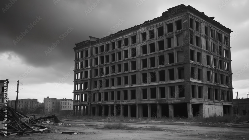 Obraz premium abandoned building
