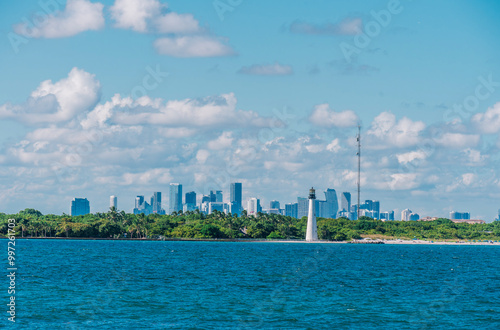 Cape Florida Light en key biscayne photo