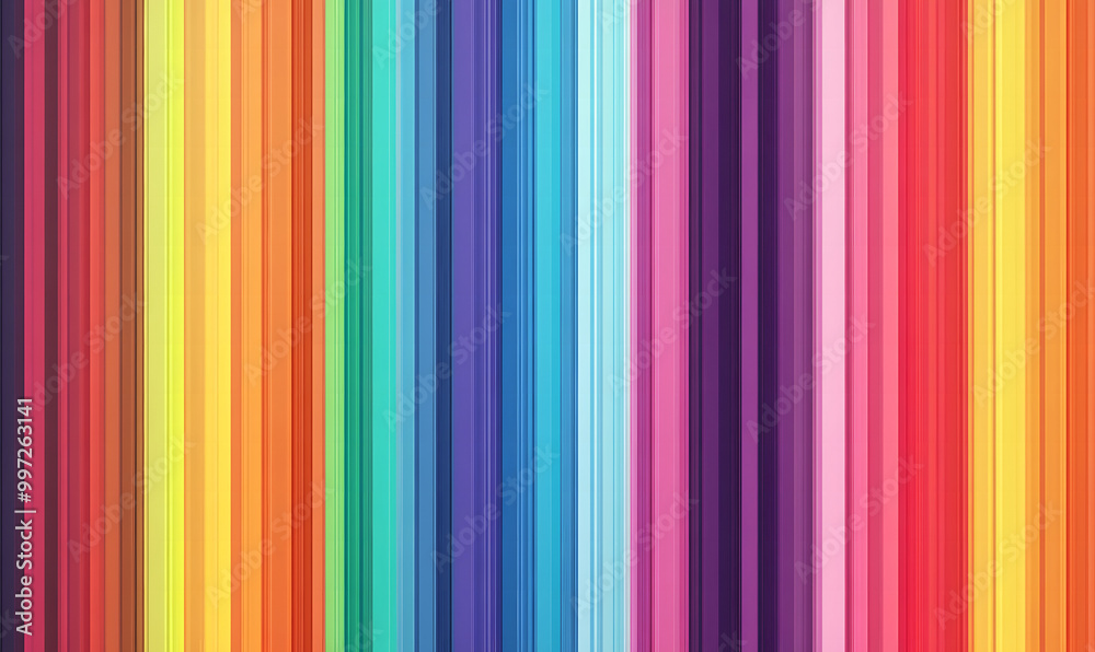 Vibrant Rainbow Colored Vertical Stripes Background design Vibrant Rainbow Colored Vertical Stripes Background design