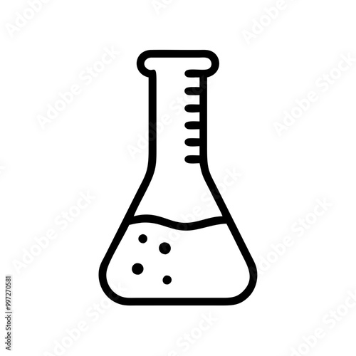  Chemistry Laboratory Flask for Science Education and Research Projects