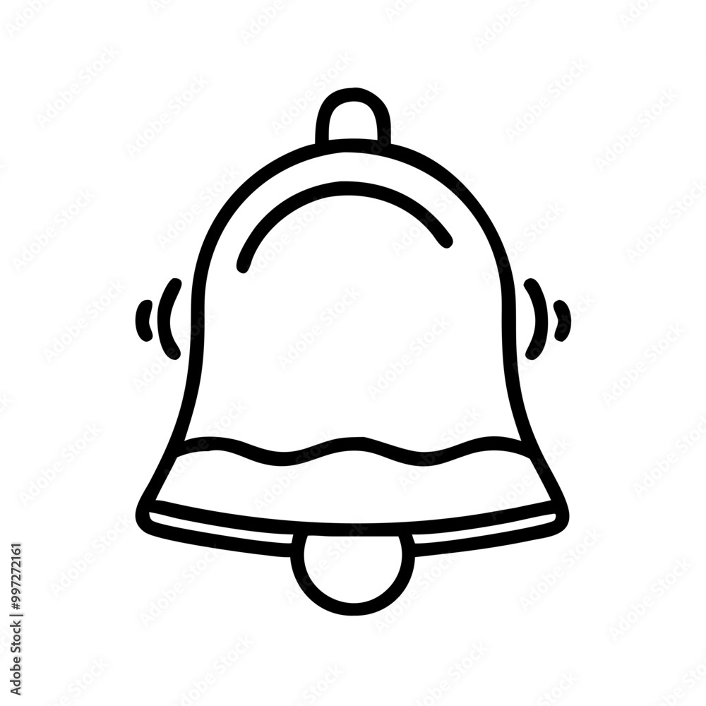 Notification Bell Simple Vector Alert Symbol for Apps and Websites Notification Bell Simple Vector Alert Symbol for Apps and Websites