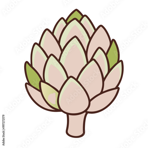  Colorful Artichoke Vector Illustration for Food and Nature Designs