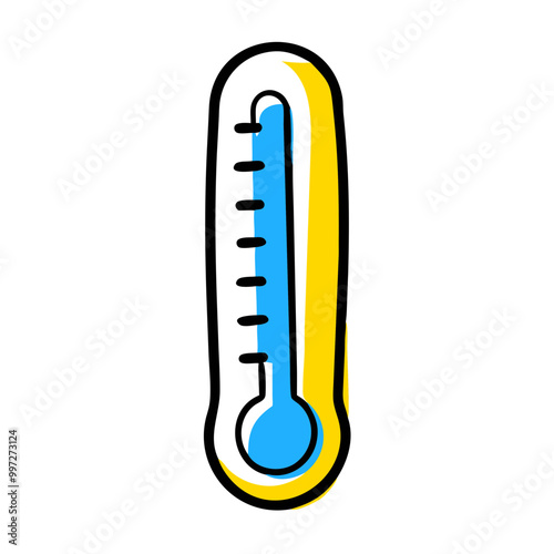  Colorful Thermometer Vector Illustration for Weather and Temperature Graphics