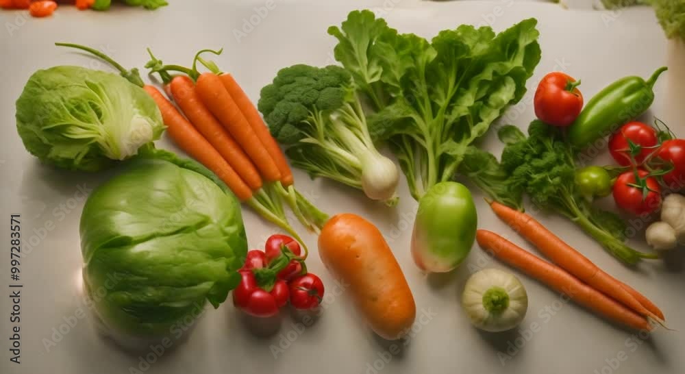 a variety of vegetables on the table a variety of vegetables on the table