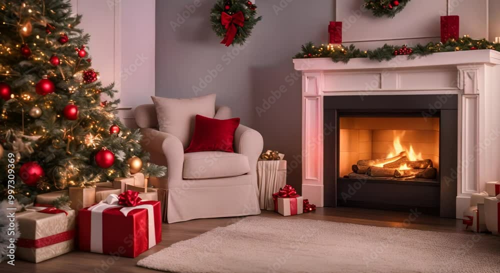 fireplace with christmas gifts fireplace with christmas gifts
