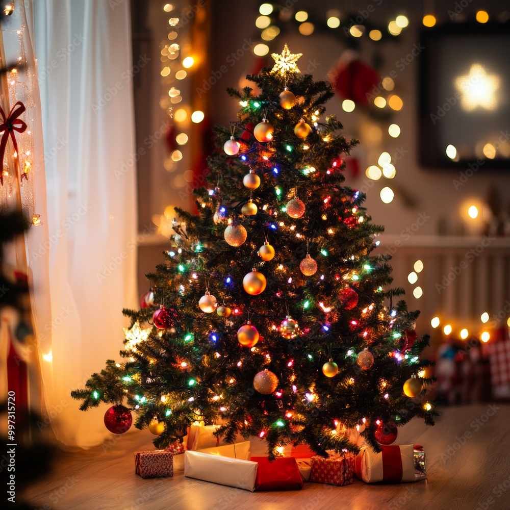 Merry christmas and happy new year festive background Merry christmas and happy new year festive background