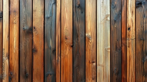 Weathered Wood Plank Texture with Natural Variations photo