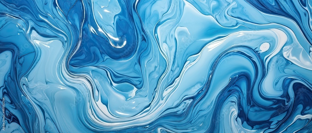 Abstract Blue Swirls Abstract Blue Swirls