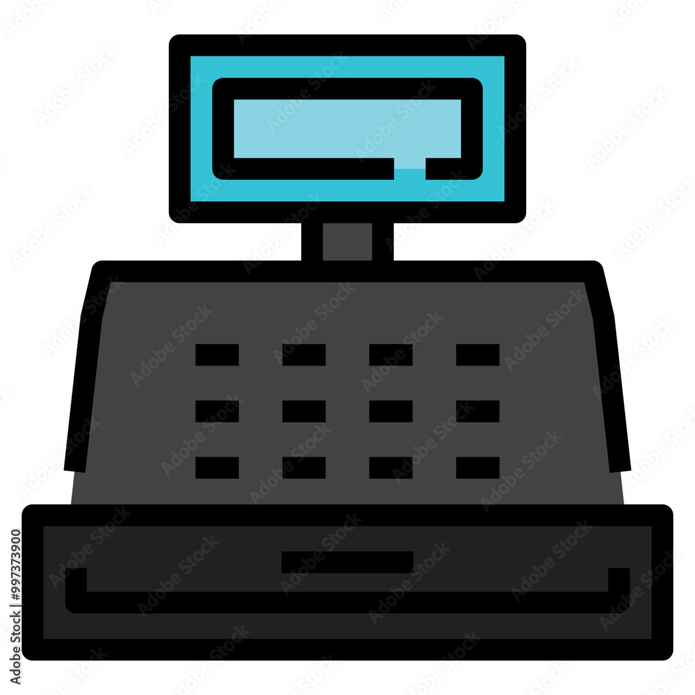 Cash Register Icon Cash Register Icon