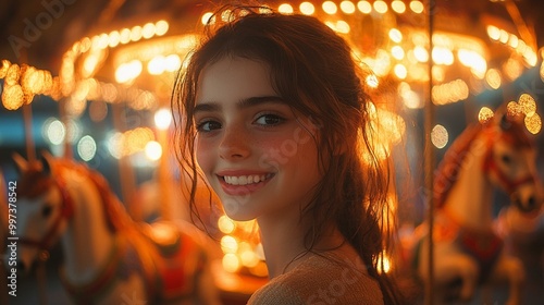 Fototapeta Naklejka Na Ścianę i Meble -  an Two brindle boxer dogs playing outside at the Baltic Sea beach in the snow, capturing their energetic and playful nature.