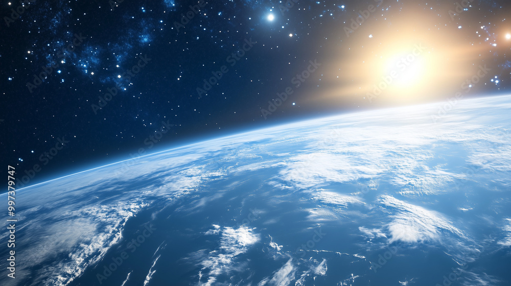 sunrise over the earth sunrise over the earth