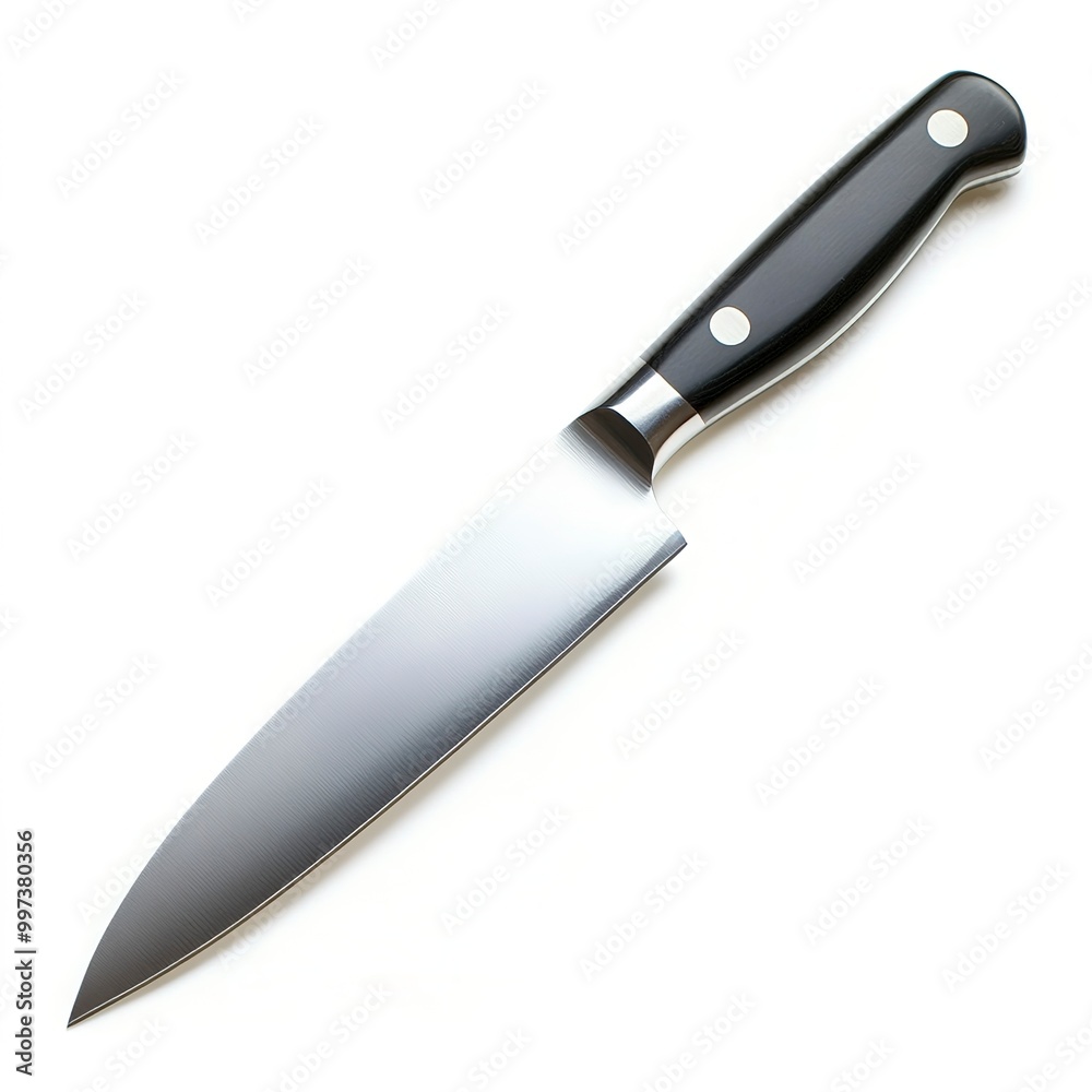 Knives, Chef's knife isolated on white background Knives, Chef's knife isolated on white background