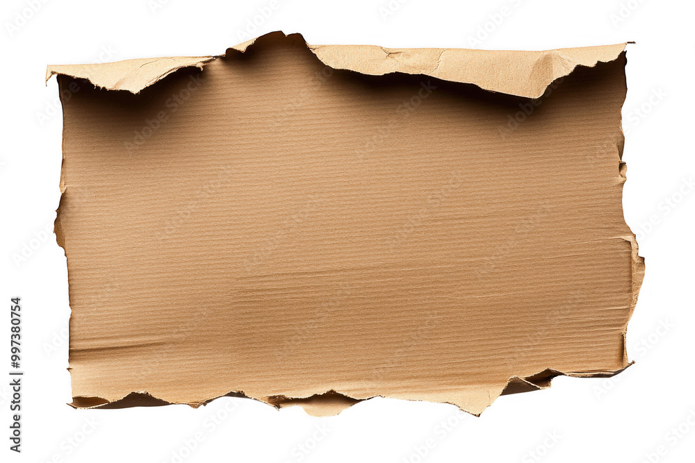 Crumpled Paper with Distressed Texture and Torn Edges Watermark. Crumpled Paper with Distressed Texture and Torn Edges Watermark.