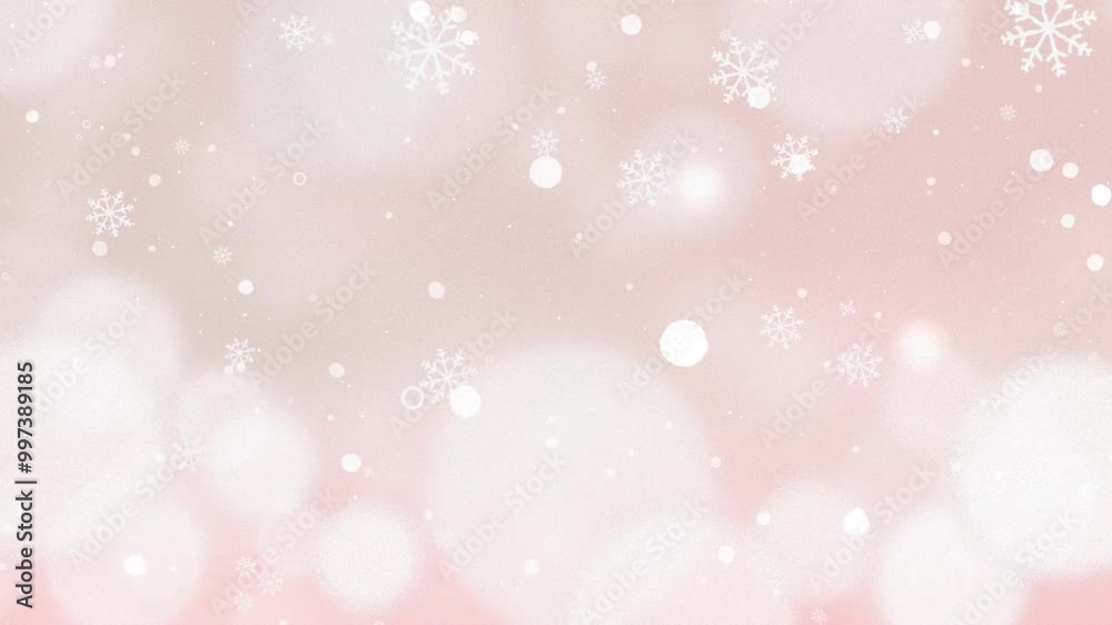 Snow falling. Soft pink Christmas. Winter abstract background.sand-like particle art.(126) Snow falling. Soft pink Christmas. Winter abstract background.sand-like particle art.(126)