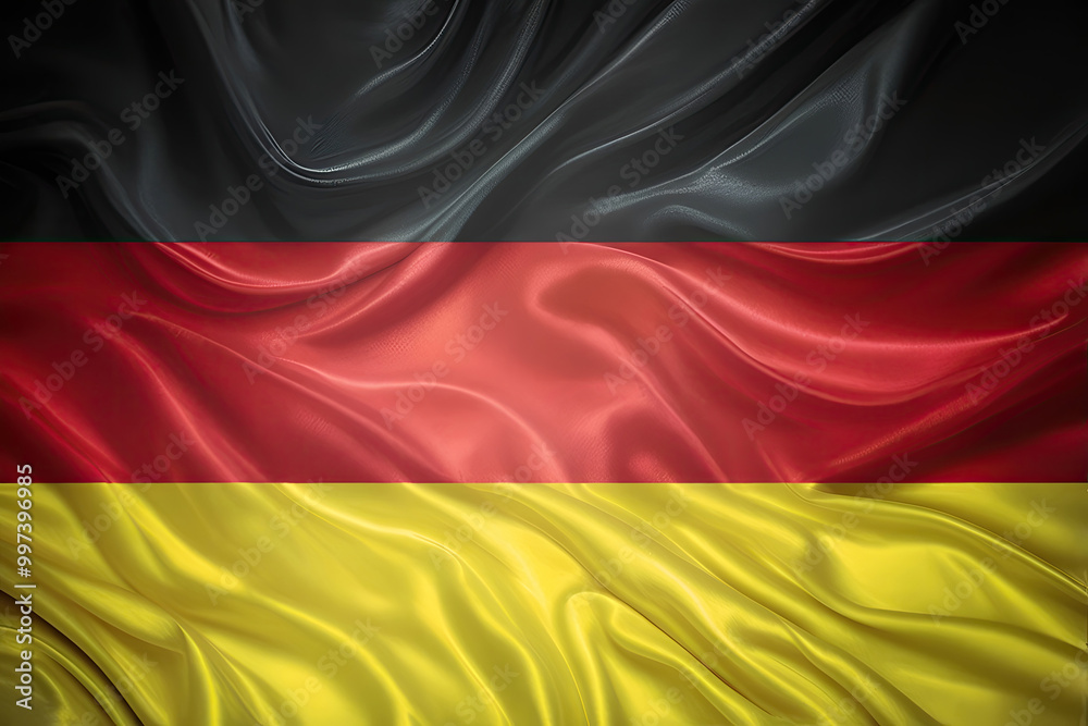 Naklejka premium german flag for national Day or Independence Day of germany