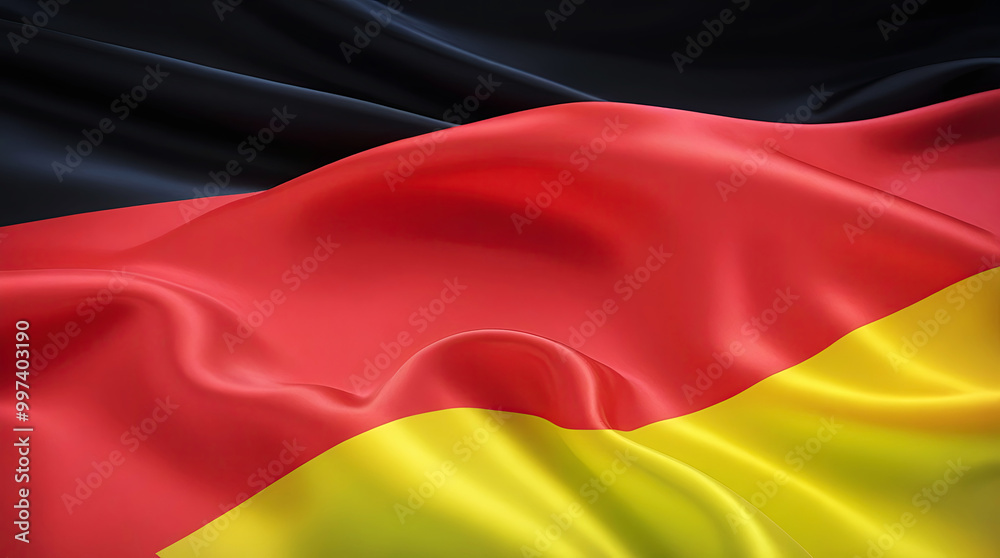 Fototapeta premium german flag for national Day or Independence Day of germany