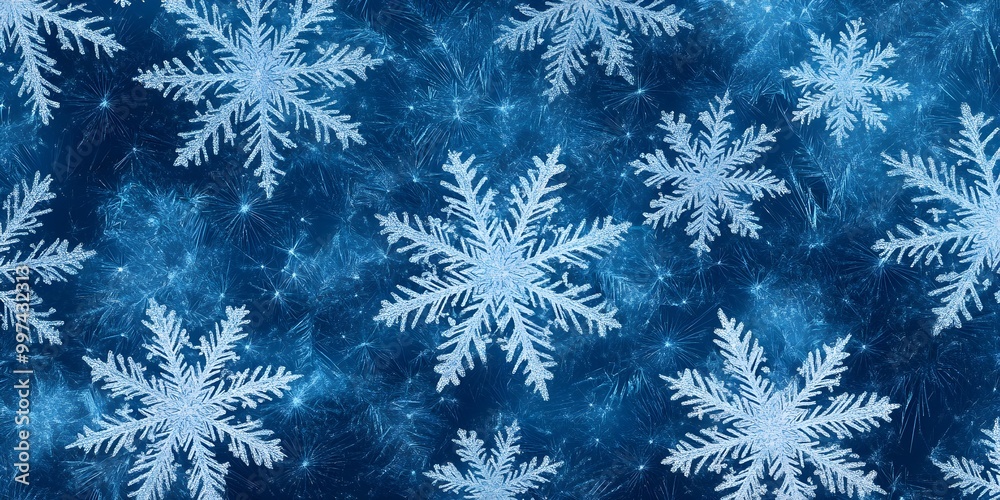 Blue snowflake winter snow background pattern, graphic resource for christmas and winter holiday Blue snowflake winter snow background pattern, graphic resource for christmas and winter holiday