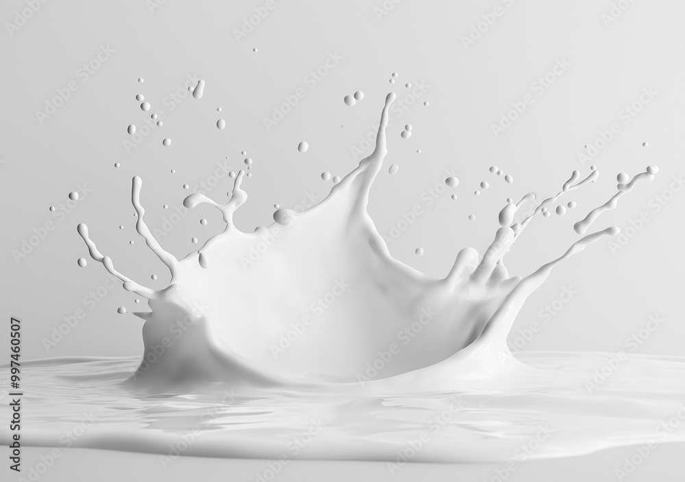 milk splash isolated on white background milk splash isolated on white background