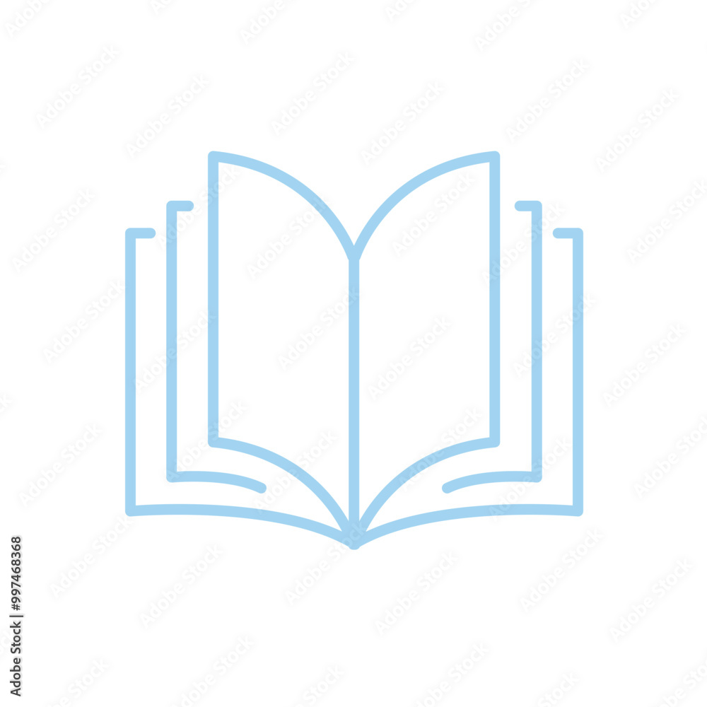 Publications and textbooks icon illustration Publications and textbooks icon illustration