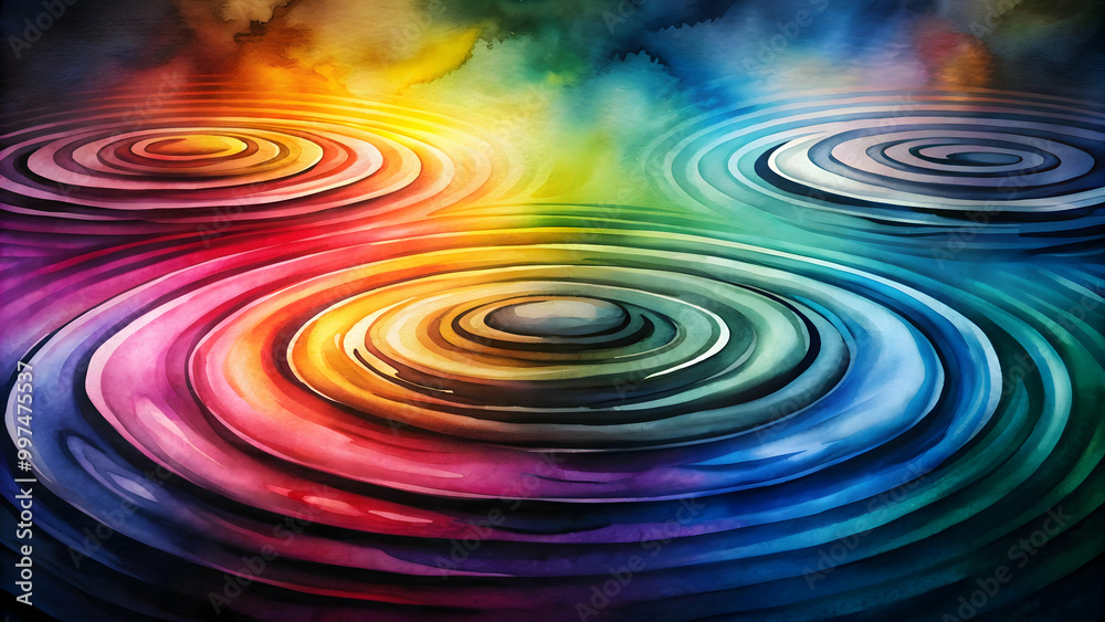 Watercolor ripples creating contrast on black ink background, watercolor, ripples, black ink, contrast, motion, abstract, design Watercolor ripples creating contrast on black ink background, watercolor, ripples, black ink, contrast, motion, abstract, design