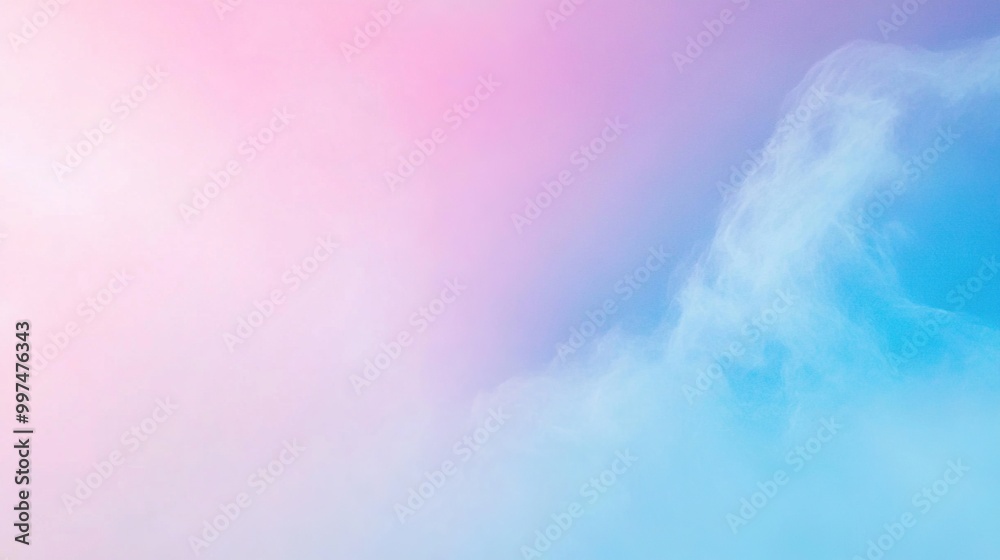 Soft pastel clouds blending into a serene sky. Soft pastel clouds blending into a serene sky.