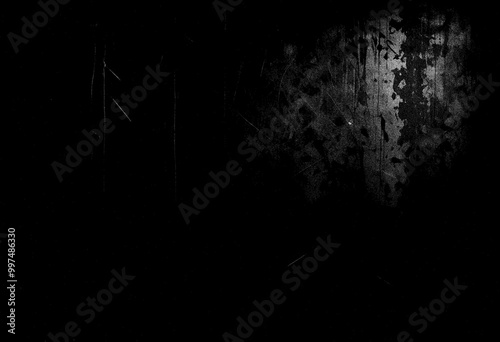 Wallpaper Mural Black wall grunge texture Torontodigital.ca