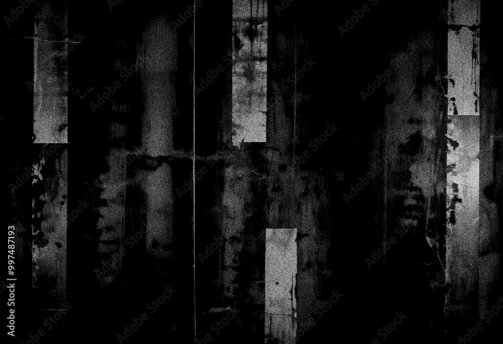 Fototapeta premium Black wall grunge texture