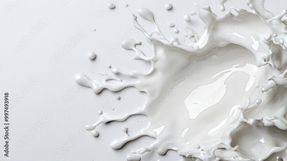 White Milk Splash Liquid Creamy Abstract Background Food Photography White Milk Splash Liquid Creamy Abstract Background Food Photography